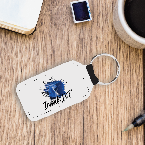 Hope design by Brian Kowikchuk Leather Keychain